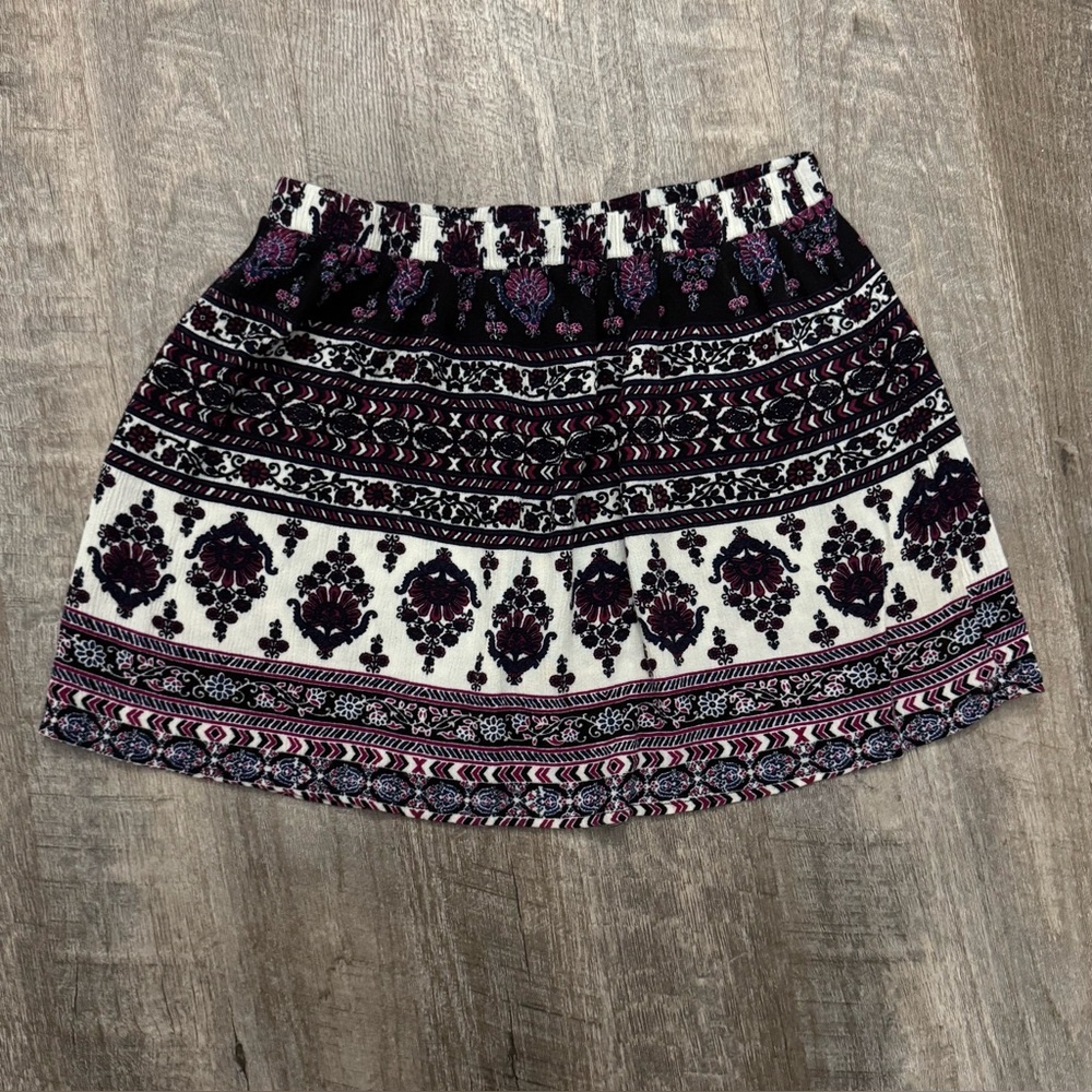 LA Hearts Boho Mini Skirt Sz XS